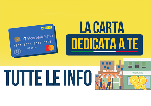 Pubblicazione graduatoria "CARTA DEDICATA A TE"