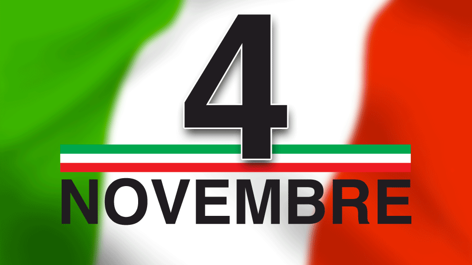 4 novembre - giorno dell'unita' nazionale e giornata delle forze armate