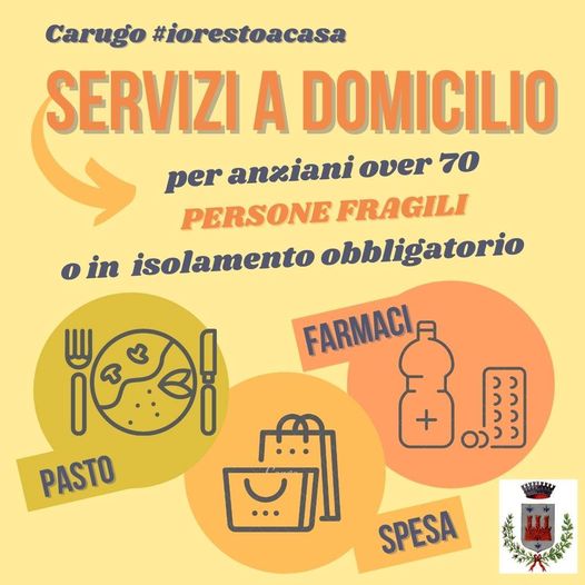 Covid-19 - servizi a domicilio